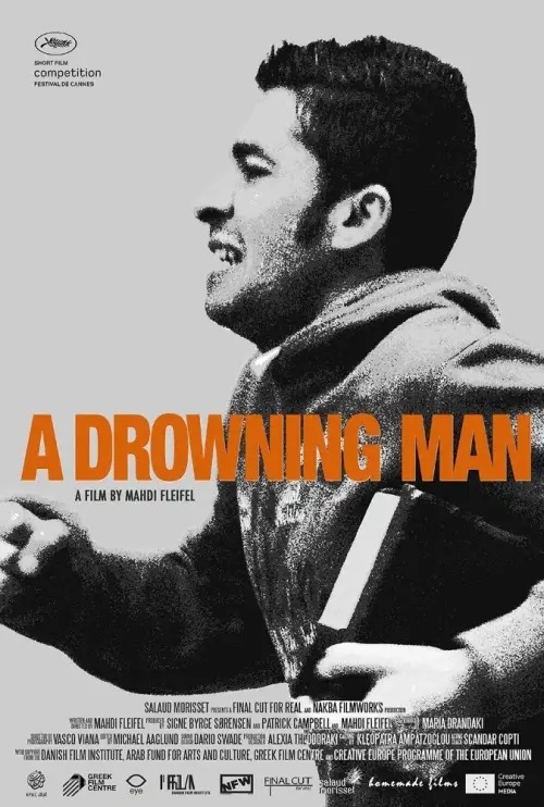 Movie poster "A Drowning Man"