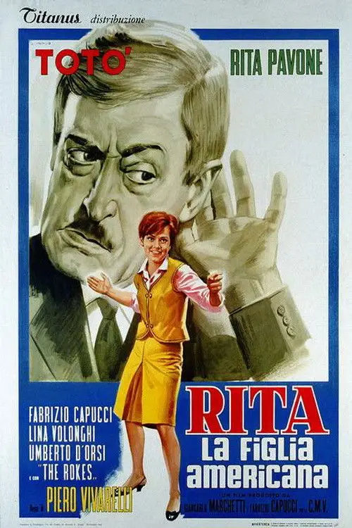 Movie poster "Rita the American Girl"