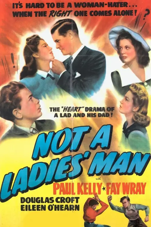 Movie poster "Not a Ladies