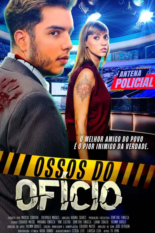 Movie poster "Ossos do Ofício"