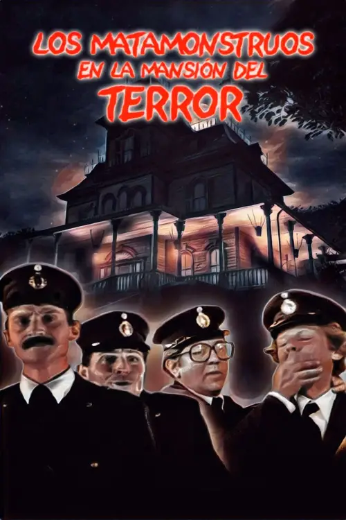 Movie poster "The Monster Kills in the Mansion of Terror"
