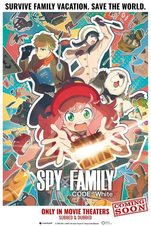 Movie poster "SPY x FAMILY CODE: White"