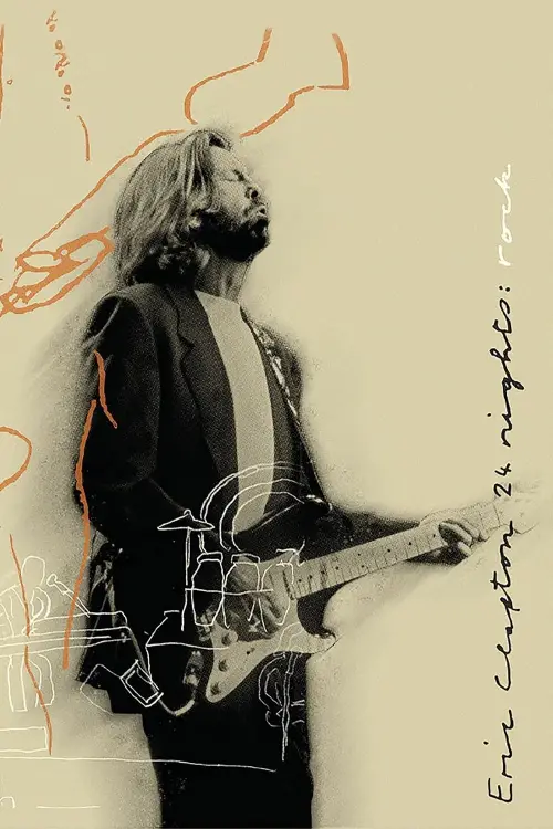 Movie poster "Eric Clapton: The Definitive 24 Nights - Rock"