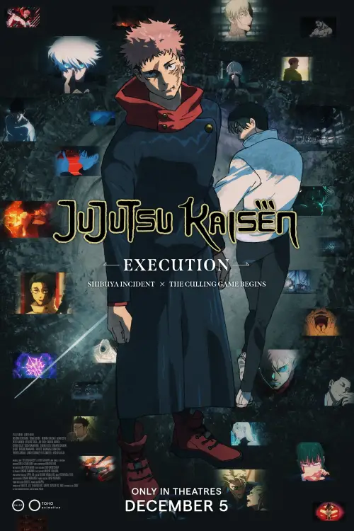 Movie poster "JUJUTSU KAISEN: Execution -Shibuya Incident x The Culling Game Begins-"