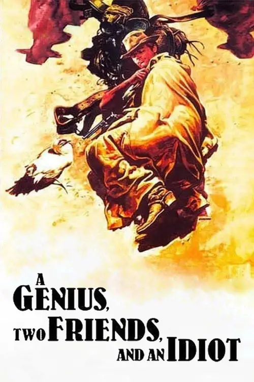 Movie poster "A Genius, Two Friends, and an Idiot"