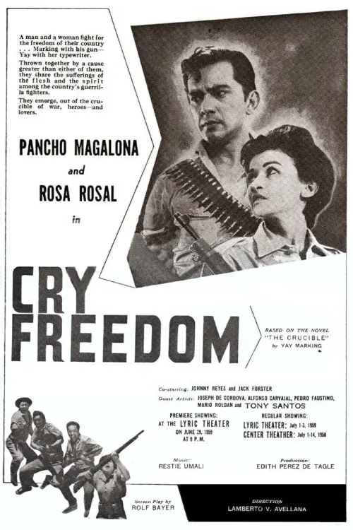 Movie poster "Cry Freedom"