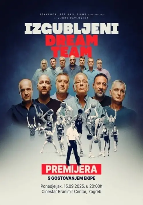 Movie poster "The Lost Dream Team"