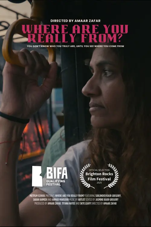 Movie poster "Where Are You Really From?"