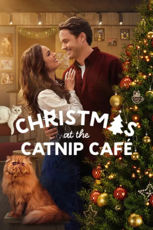 Movie poster "Christmas at the Catnip Cafe"