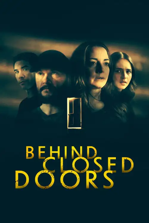 Movie poster "Behind Closed Doors"