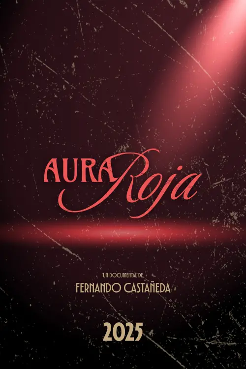 Movie poster "Aura Roja"