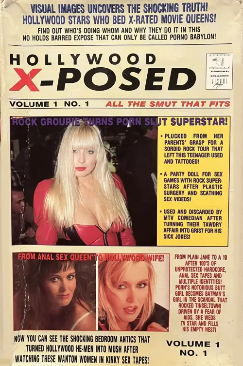 Movie poster "Hollywood X-Posed"