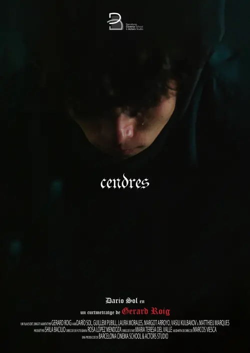 Movie poster "Cendres"