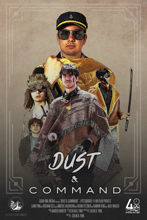 Movie poster "Dust & Command"