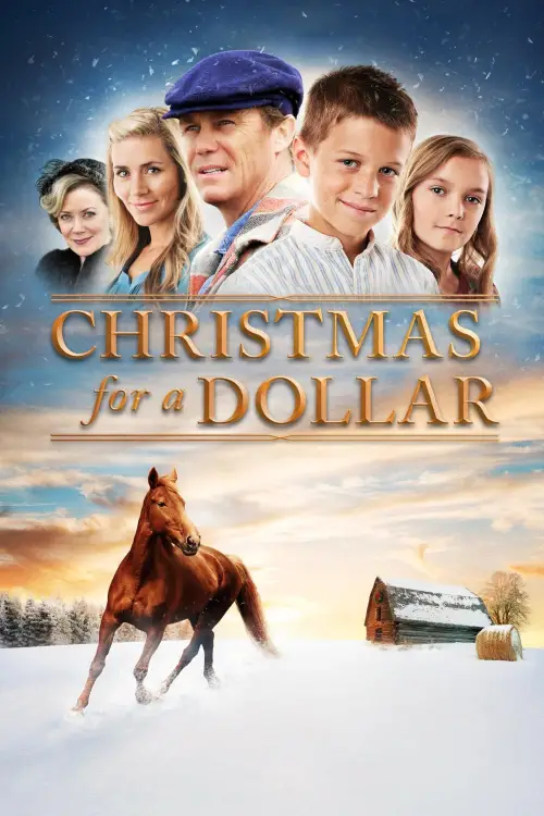 Movie poster "Christmas for a Dollar"