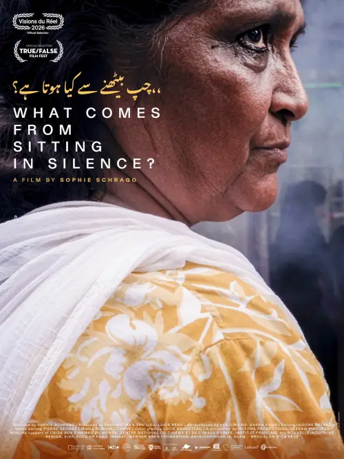 Movie poster "What Comes from Sitting in Silence?"