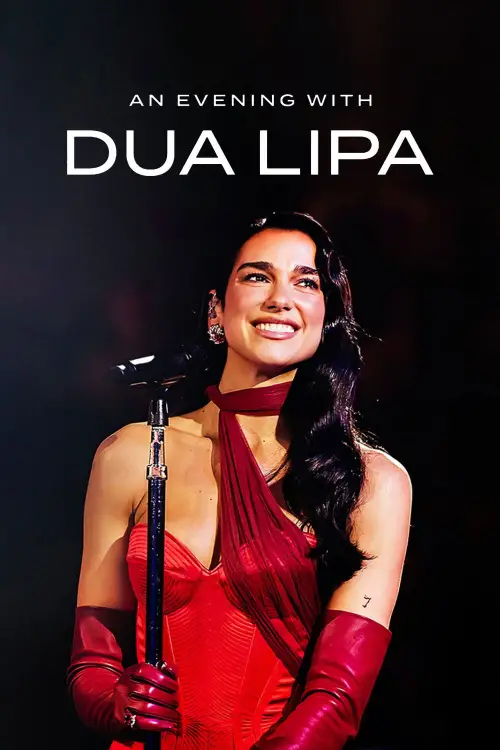 Movie poster "An Evening with Dua Lipa"