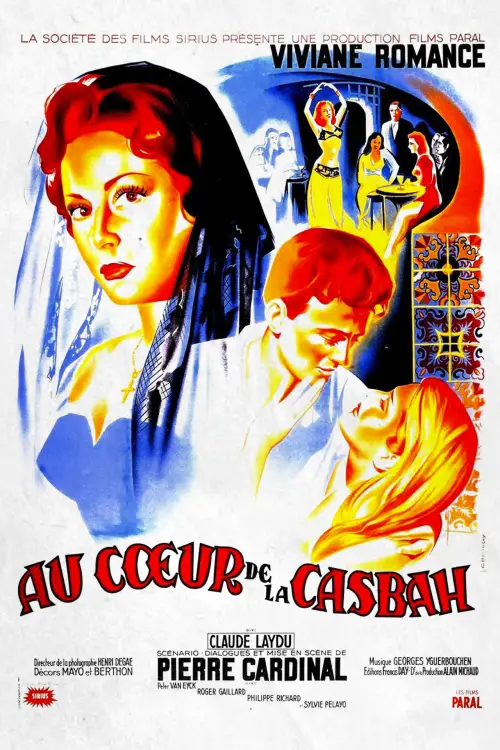 Movie poster "Heart of the Casbah"