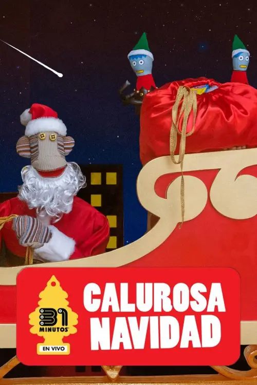 Movie poster "31 Minutos: Calurosa Navidad Streaming 2020"
