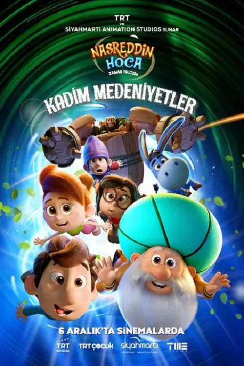 Movie poster "Nasreddin Hoca Zaman Yolcusu: Kadim Medeniyetler"