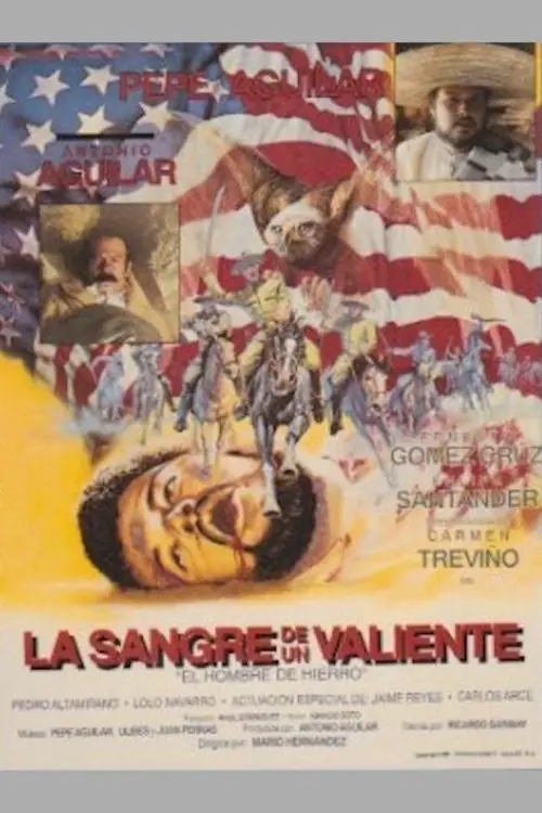Movie poster "La sangre de un valiente"