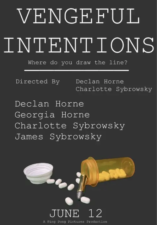 Movie poster "Vengeful Intentions"