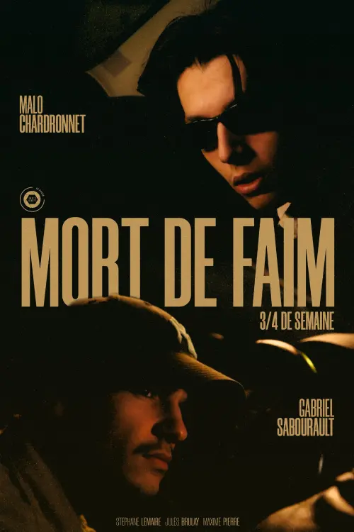 Movie poster "Mort de faim"