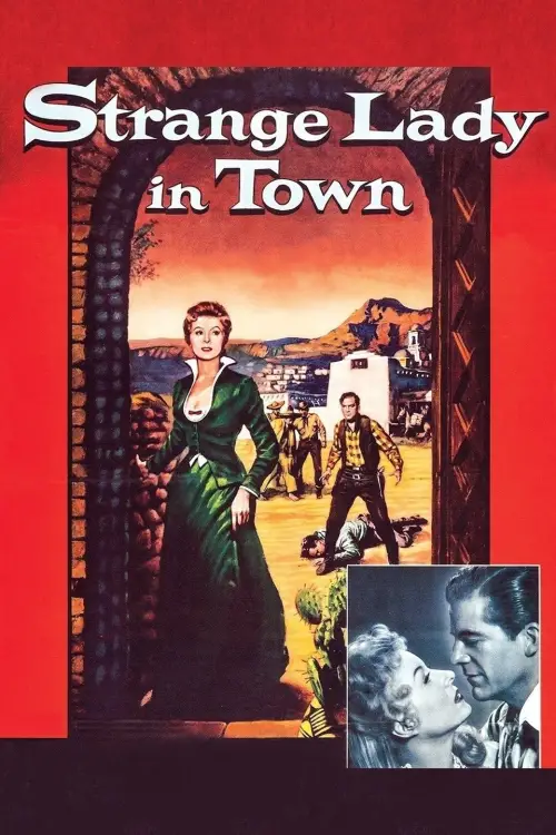 Movie poster "Strange Lady in Town"