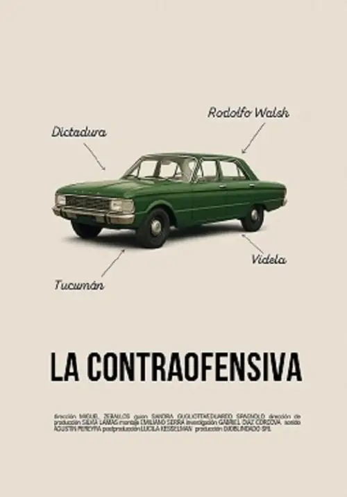 Movie poster "La contraofensiva"
