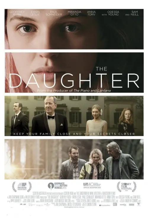Movie poster "The Daughter"