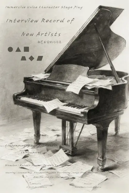 Movie poster "Interview Record of New Artists"