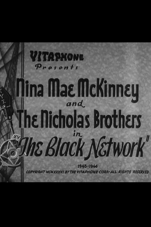 Movie poster "The Black Network"