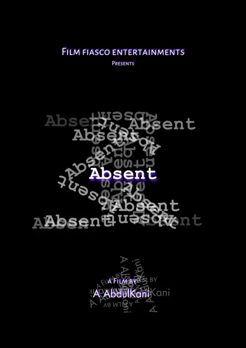 Movie poster "Absent"
