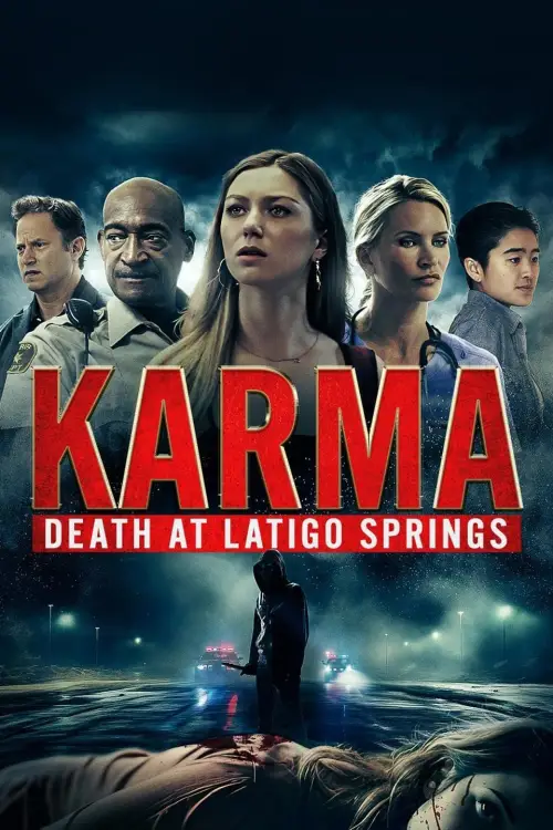 Movie poster "Karma: Death at Latigo Springs"