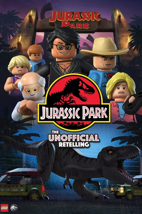 Movie poster "LEGO Jurassic Park: The Unofficial Retelling"