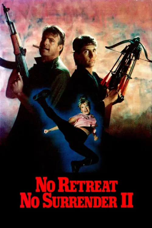 Movie poster "No Retreat, No Surrender 2: Raging Thunder"