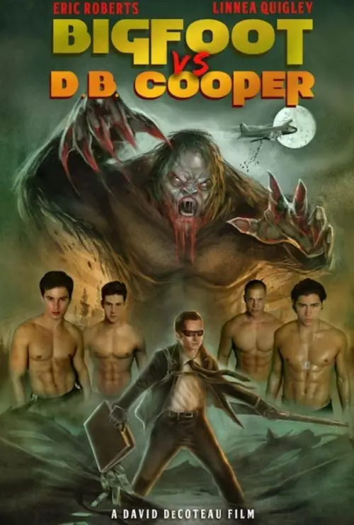 Movie poster "Bigfoot vs. D.B. Cooper"