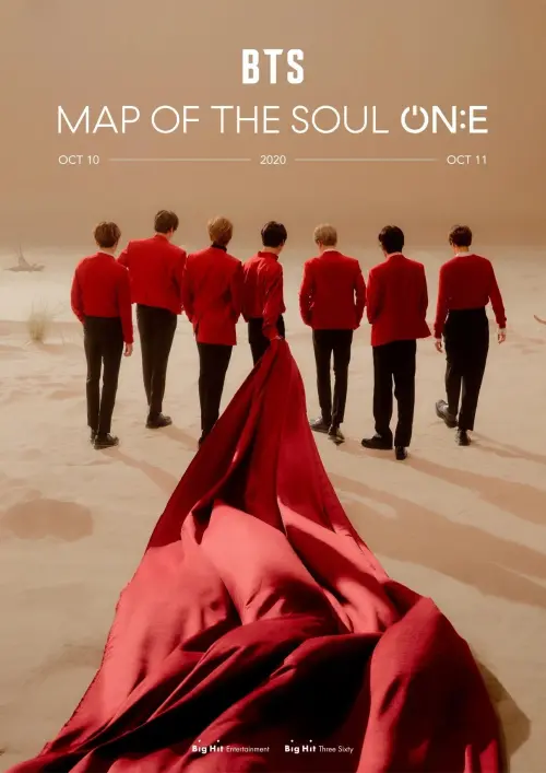 Movie poster "Map of the Soul ON:E"