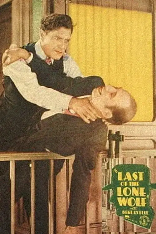 Movie poster "The Last of the Lone Wolf"