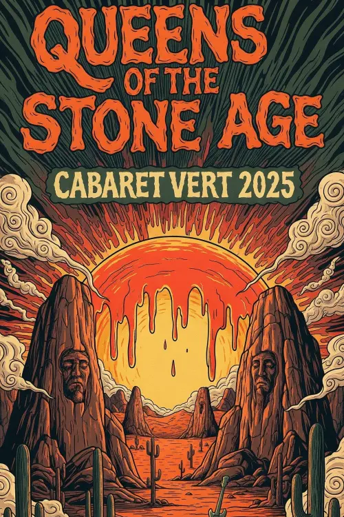 Movie poster "Queens of the Stone Age - Cabaret Vert 2025"