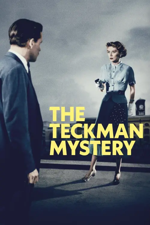 Movie poster "The Teckman Mystery"