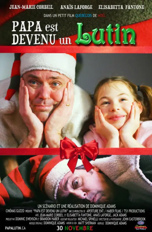 Movie poster "Papa est devenu un lutin"