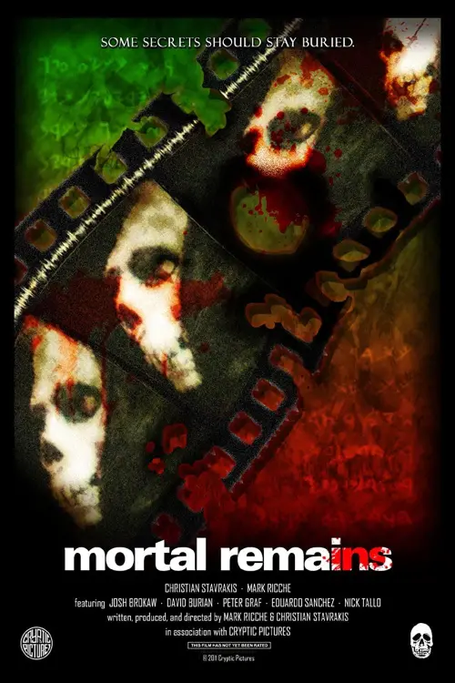 Movie poster "Mortal Remains"