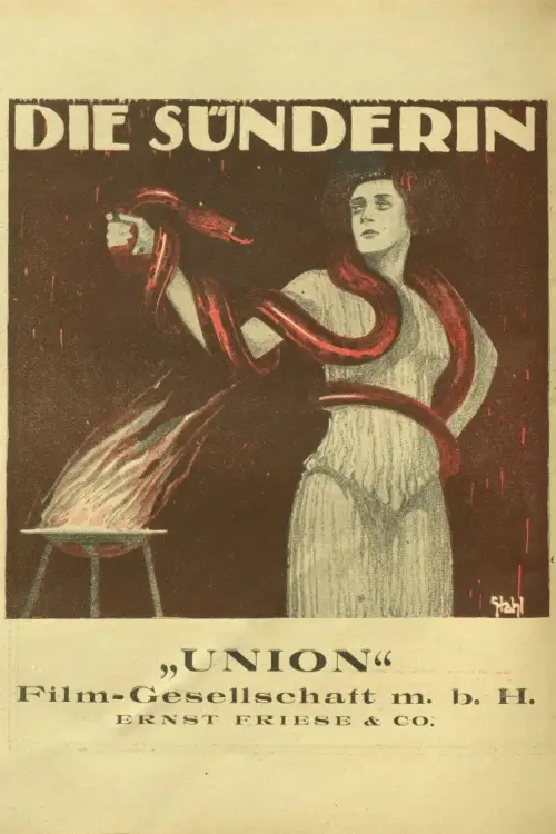 Movie poster "Die Sünderin"