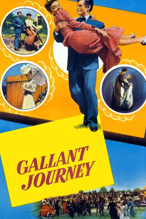 Movie poster "Gallant Journey"