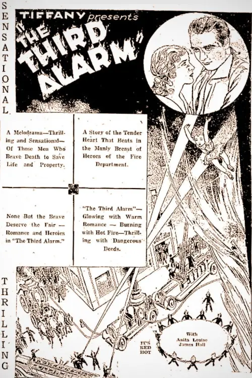 Movie poster "The Third Alarm"