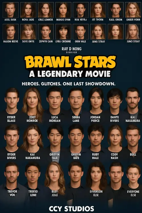 Movie poster "Brawl Stars: A Legendary Movie"