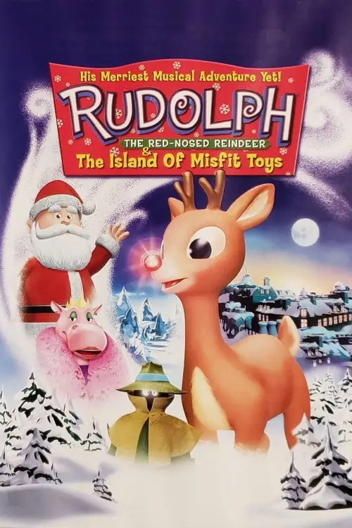 Movie poster "Rudolph the Red-Nosed Reindeer & the Island of Misfit Toys"