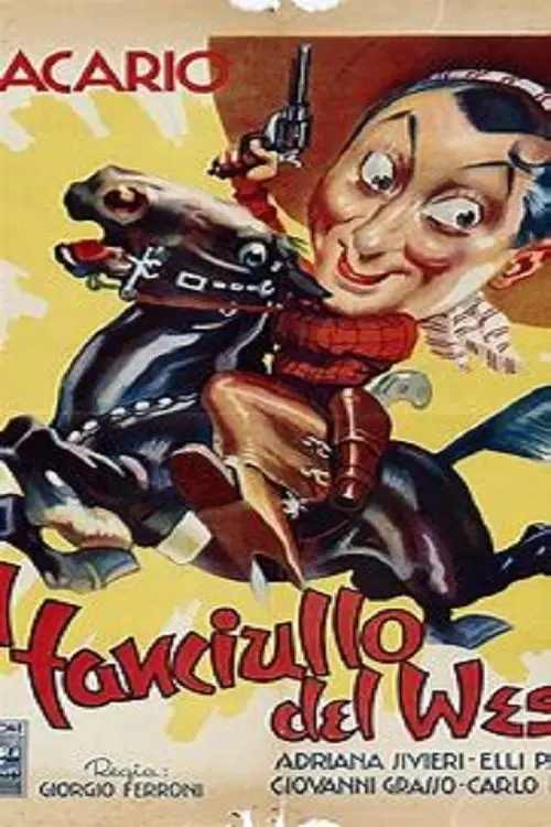 Movie poster "Il fanciullo del West"