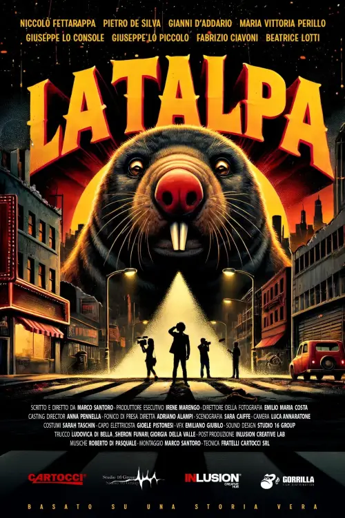 Movie poster "La Talpa"